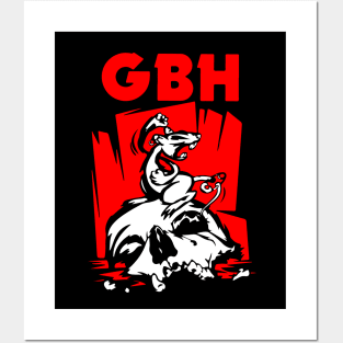 GBH band Posters and Art